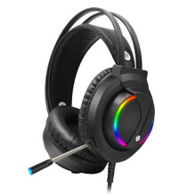 (USB) K1 Comfortabele bedrade gamingheadset met microfoon voor PS4 en pc