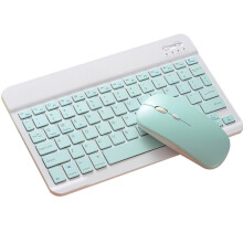 Universelle Bluetooth-Tastatur-Maus-Sets, ultradünne, tragbare kabellose Maus-Tastatur für Computer,