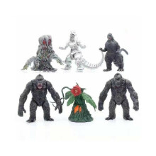Godzilla Gojira Filmmonster Godzilla vs. King Kong 6-delige actiefiguren