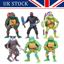 Teenage Mutant Ninja Turtles 2014 animatie actiefiguren - 6 stuks, 12 cm, gloednieuw