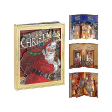 Het pop-upboek 'De nacht voor Kerstmis' met licht en geluid. Een prachtige klassieker met een aantrekkelijk