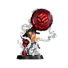One Piece Snake Man Luffy Gear 4 actiefiguur anime verzamelobjecten model speelgoed
