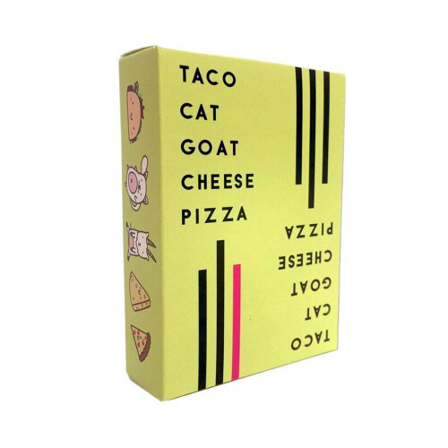 Taco Cat -vuohenjuustopizza -korttipeli