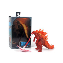 (Rood) Koning der Monsters Godzilla VS Kong Nucleaire Straaljager 15CM Beweegbaar Model Speelgoed Cadeaus
