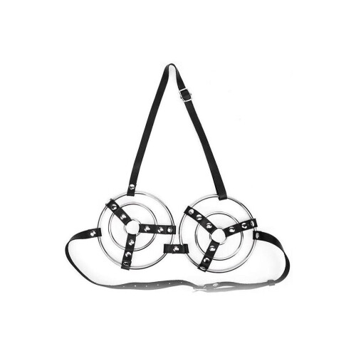 Vrouwelijke bondagebeha, fetish- en bondagekleding