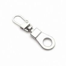 Cremallera extraíble de repuesto para reparación, paquete de 10 Silver