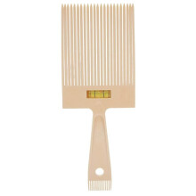 Flachkamm, Friseurkamm, breiter Flachkamm, professioneller Haarschneidekamm mit Kotelettenkamm, trag