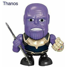 (Thanos) Avengers actiefiguur, dansende robot met muziek, licht en geluid, cadeau