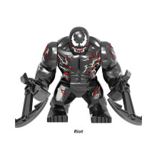 (Riot) Grote minifiguren in zak, educatief speelgoed, Avengers Venom bouwblokken