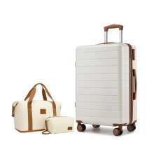 20/24/28 Inch Hard Shell Luggage and Travel Bag Set, Lightweight ABS Suitcases with Combination Locks