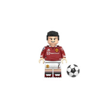 (Ronaldo) Tähti Superjalkapallo Rakennuspalikka Lelu Messi Ronaldo Minihahmo Nukke Muovinen Vatsalihakset