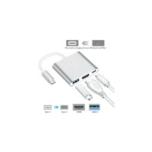 For Apple Macbook Type C USB-C Hub Adapter Cable 4K HDMI USB 3.0