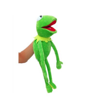 TOY8796 60 cm:n Iso Kermit-sammakko-käsinukke pehmolelu - Kokovartaloinen Sesame Street -nukke lapsille,
