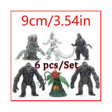 Godzilla Gojira Filmmonster Godzilla vs. King Kong 6-delige actiefiguren