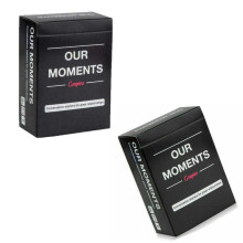 OUR MOMENTS Pariskunnat Hauska keskustelukorttipeli pariskunnille