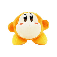 (Orange) Jeu Nintendo Vadodie Jouet Poupée mignonne Waldo Cadeau Kirby Peluches pour enfants