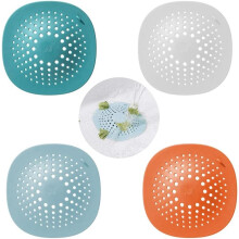 Dispozitiv de prindere a părului din cauciuc termoplastic flexibil, dop de păr cu ventuză din silicon durabil pentru instalare ușoară în baie,