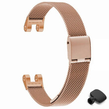 Kompatibel mit Garmin Lily Metall-Uhrenarmband, Milanaise-Mesh-Armband-Ersatz mit Werkzeug