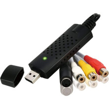 Rybozen Video Grabber USB -kaappauskortti, muunna Hi8 VHS digitaaliseksi DVD:ksi Windows-tietokoneelle,