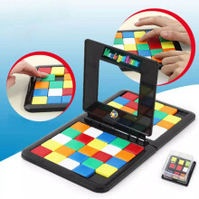 Rubiks Race Puzzle-Brettspiel Rubiks Race Magischer Block Denkspiel Kinderspielzeug Geschenk
