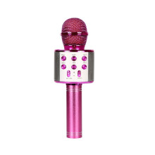 (RoseRed) Kädessä pidettävä Bluetooth-langaton karaoke KTV-juhlamusiikin laulumikrofoni