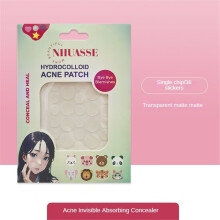(Typ 1) Nhuasse Akne-Patch für Damen, Star Cute Concealer, Hydrokolloid, leicht wasserfest