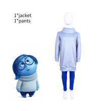 (Surua, 130) Inside Out 2 Cosplay-asu Lapsi Sarjakuva Suru Lapset Poika Tytöt Halloween Juhlamekko