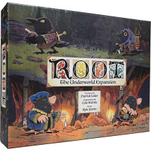 (Underworld-uitbreiding) Basis-/uitbreidingsversie: Root Leder bordspel, familiestrategiekaart, Riverfolk