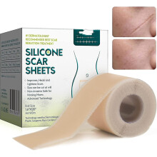 Silicone Plasters For Scars, Silicone Scar Films For Surgeries, Caesarean Section, Keloids, Burns,silicone Scar Tape-4cm*3m