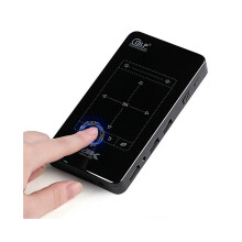 P09 2G+16G Sisäänrakennettu Android 9.0 WIFI2.4G/5G 4000mAH Akku Mini-projektori