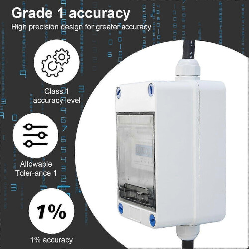 3 Phase 32A 400V Digital Meter with 5G CEE Plug 0.5m Cable for Camping 1