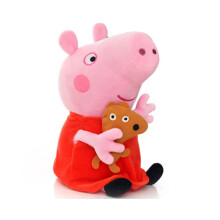(Peppa Pig, 30cm) Peppa Pig George Äiti-Isi Pehmolelu 20-110cm Täytetty Nukke Lasten Fani Lahja