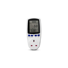 UK-pistokevirtamittari AC 230V~250V 13A Max UK-kytkimellä varustettu energiamittari LCD-näytöllä