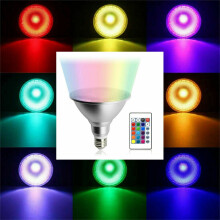 (PAR38 25W) Dimmbare RGB PAR30 PAR38 E27 10W 20W LED-Strahlerlampe Flutlicht + Fernbedienung