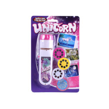 (Einhorn) Taschenlampenprojektor für Mädchen und Jungen, pädagogisches Kinderspielzeug, Weihnachtsge