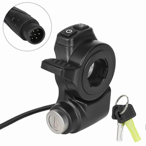 G2 Scooter 7-Pin Ignition Lock & Throttle Switch with Key 1
