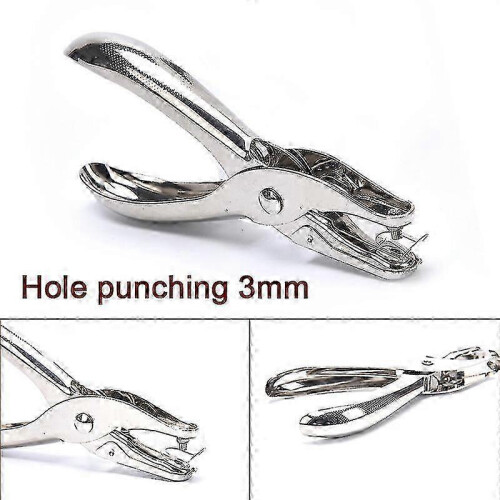 3mm Single Hole Handheld Paper Punch DIY Craft Tool - FFY 25-26 1