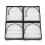 4 éléments filtrants eau/carburant Swk2000-5 00530 (300fg) 2
