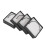 4 éléments filtrants eau/carburant Swk2000-5 00530 (300fg) 3