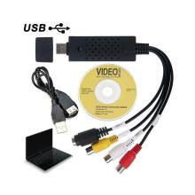 USB VHS DVD Audio Video Converter Kaappaa Täysi SCART-kaapeli johdoilla