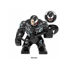 (Venom Blauw) Grote minifiguren in zak, educatief speelgoed, Avengers Venom bouwblokken