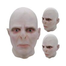 Voldemort Kokopäänaamio Peli Latex Kauhu Pelottava Halloween Cosplay Pukujuhlat