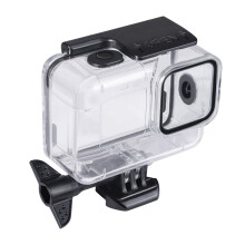 Käytetään Gopro9 vedenpitävään kuoreen, Hero9 pehmeästä kumipainikkeesta, irrotettava linssi, vedenpitävä