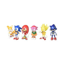 Sonic the Hedgehog -toimintahahmo 6-osainen lelusetti