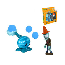 (Watermeloen) Plants vs Zombies speelgoedlancering poppen oorlog actiefiguren