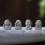 4Pcs Mini Buddha Monk Figurines for Study Living Room Office Decor 3