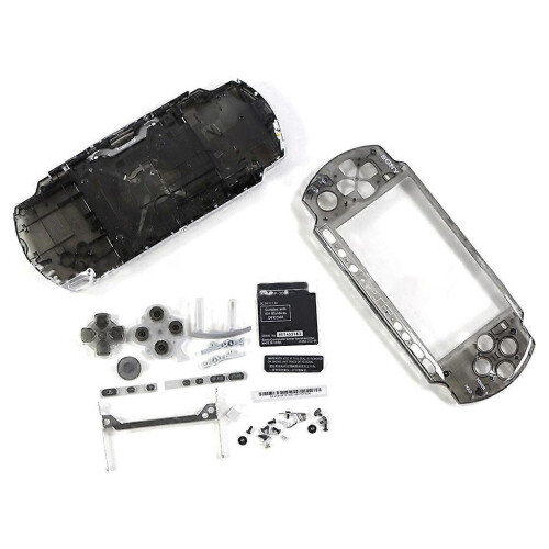 Transparent Replacement Shell for PSP3000, Full Cover, Easy Install 1