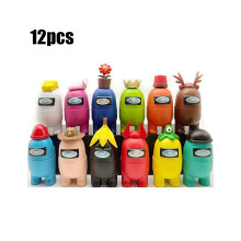 7/12 stuks/set Among Us actiefiguren collectie PVC poppen spel speelgoed