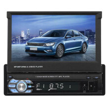 7'' 1 DIN Autoradio Stereo MP5-speler EU/UK Kaart GPS Sat-NAV