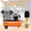 4-Pack 1/8" Brass Schrader Valve with Caps 3